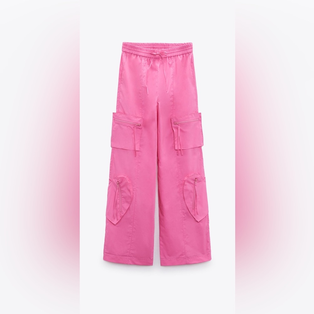 Zara Heart Cargo Pants Special Edition